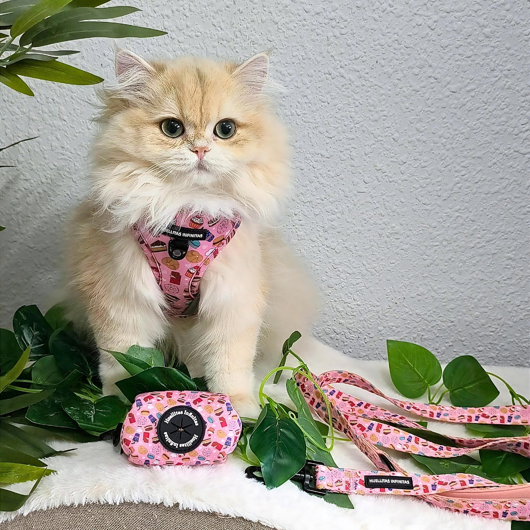 Sweet Wishes Collection Pack consisting of: Harness + Leash + Bag Holder.