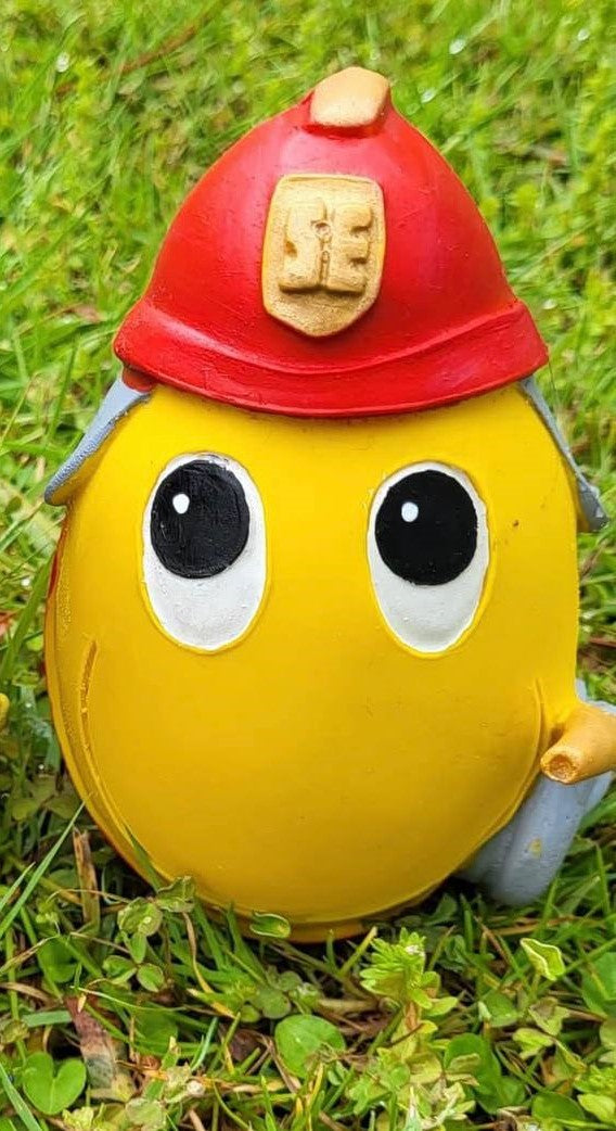 NUEVO. Juguete HUEVO BOMBERO de LANCO. Edición BOMBERO