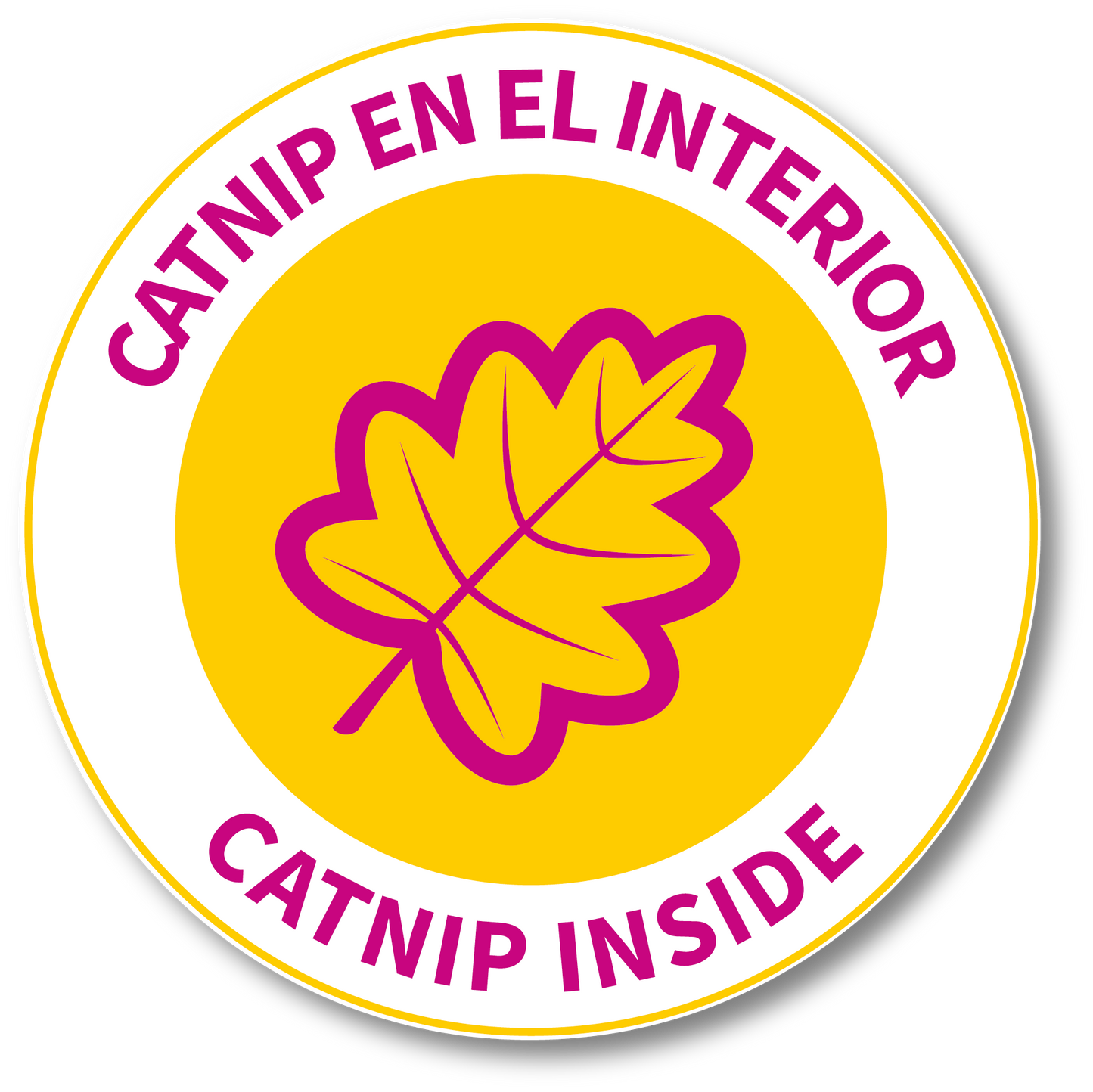 Juguete Abejita para Gatos con Catnip en su interior y alas con papel Scratch