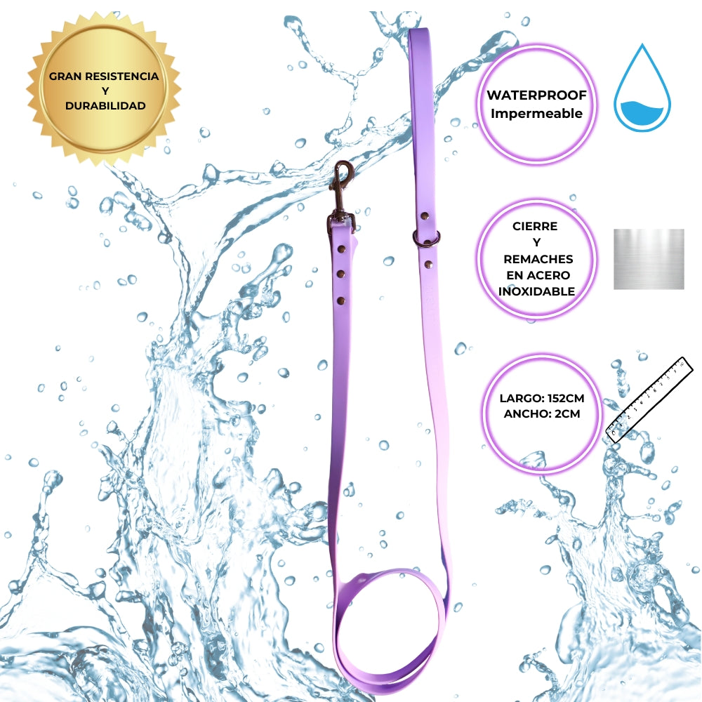 Correa Waterproof High Resistant Púrpura. Gran durabilidad