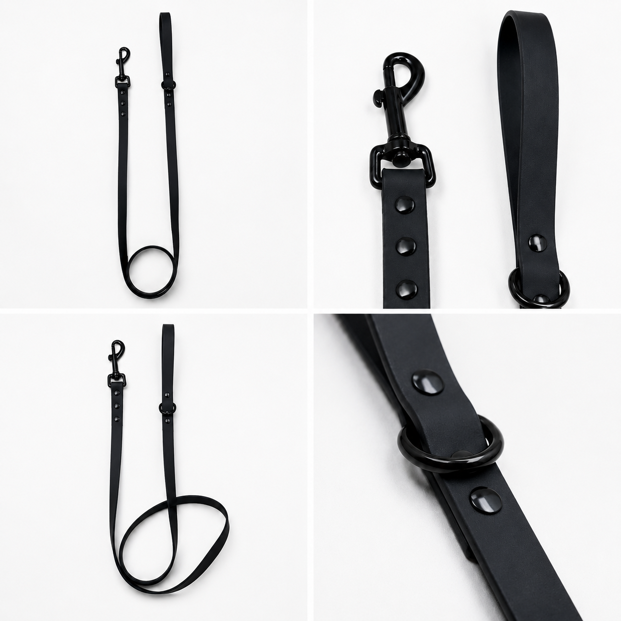Correa Waterproof High Resistant Negra con Cierre Medio.Limited Edition Closed