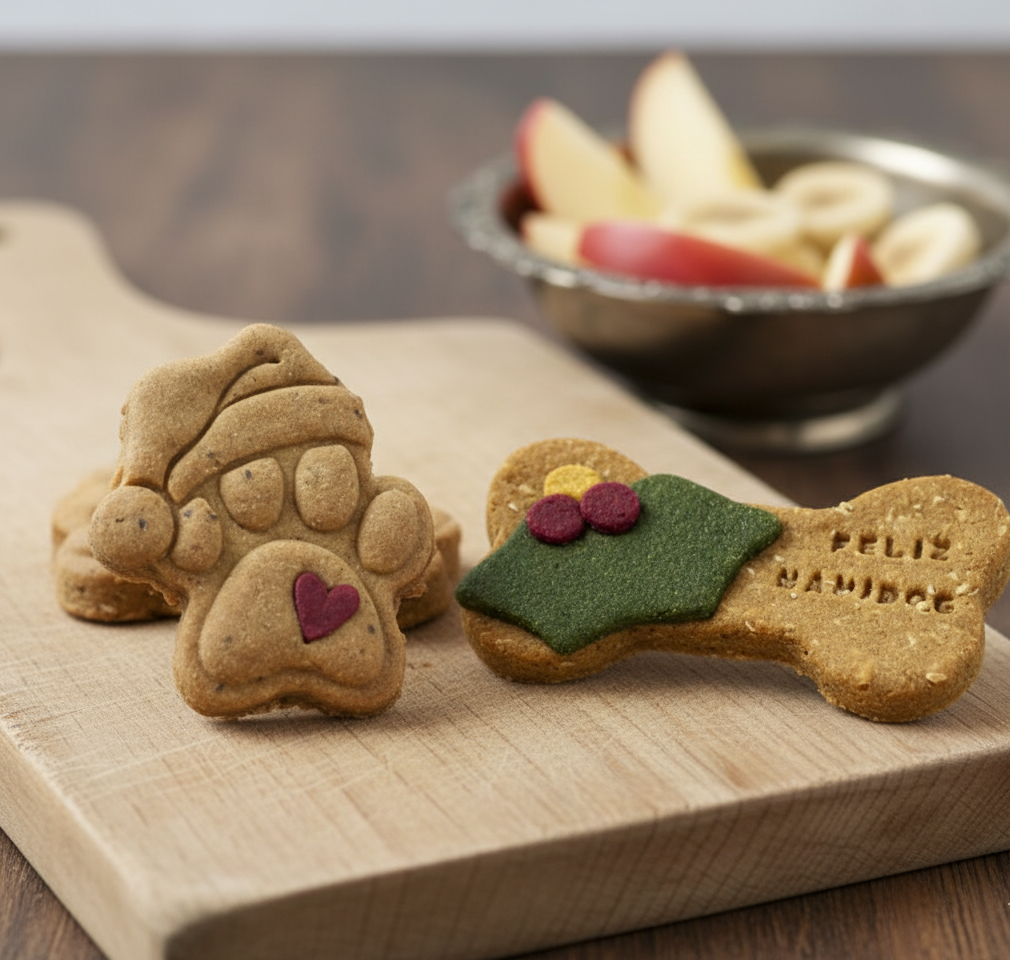 Petgalleta Huesito Navideño 8,5cm x 5cm