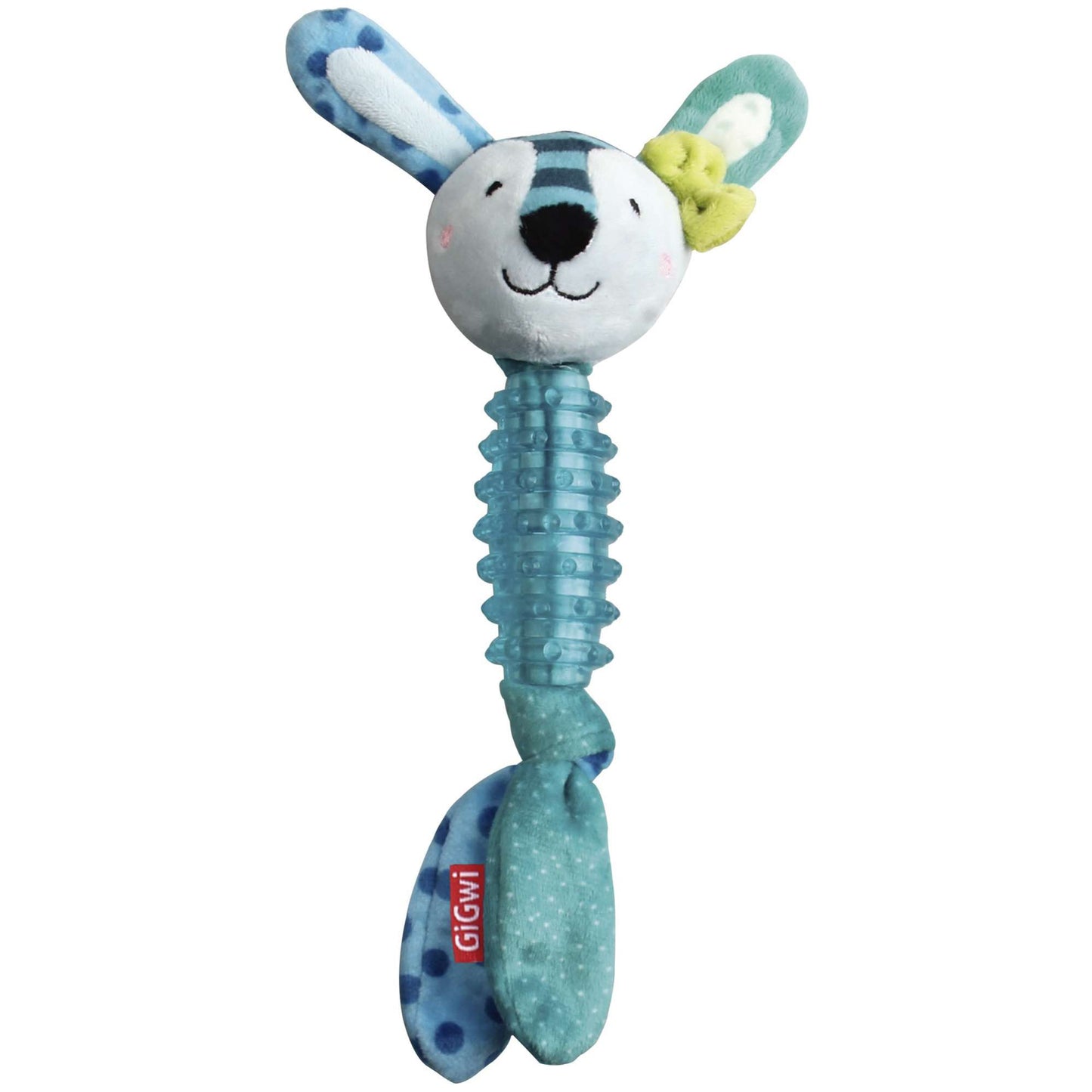 Perfect toy for puppies and small breeds. Gigwi Suppa Puppa Rabbit They love it!