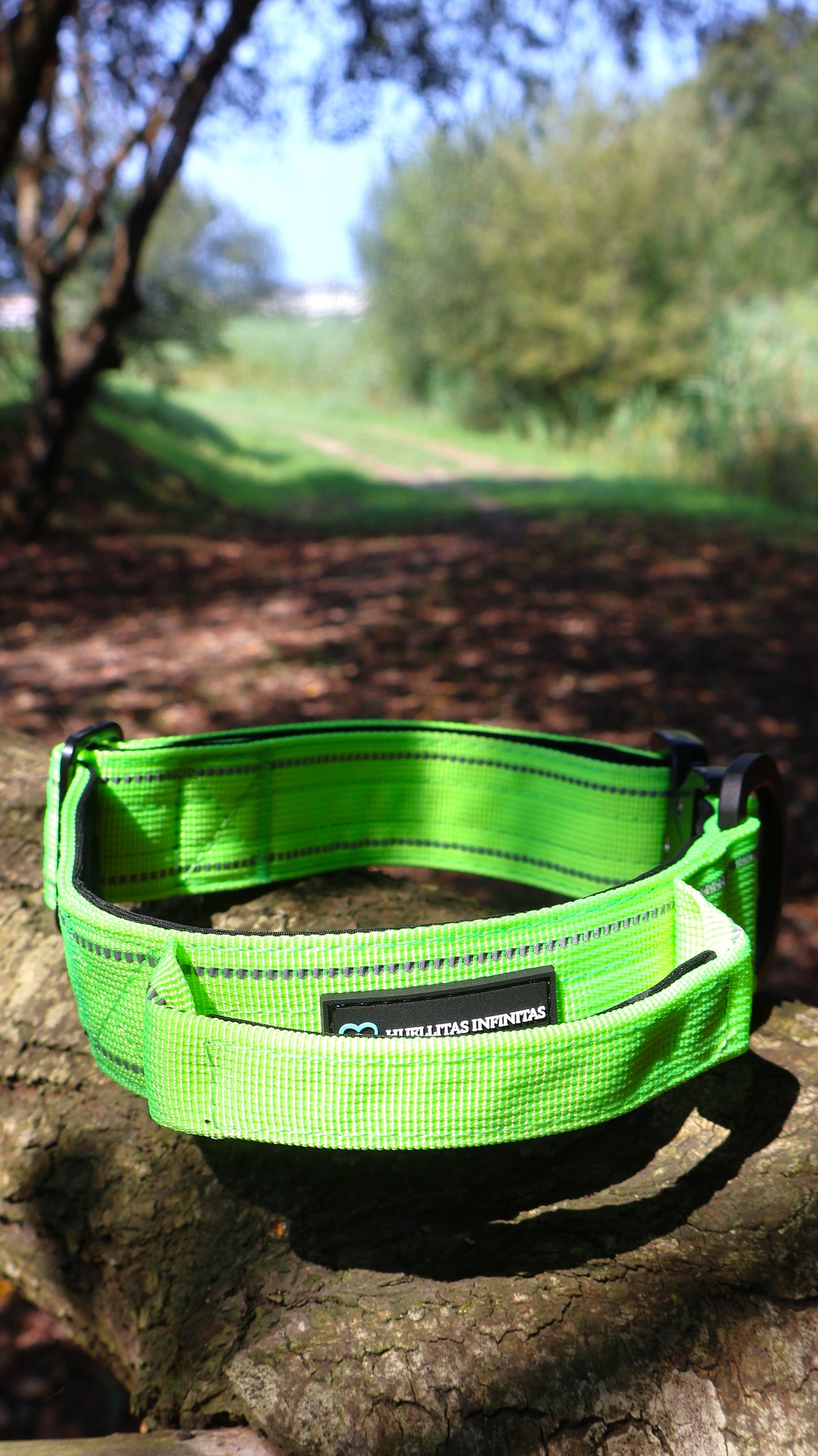 Collar Táctico Reflectante Premium con Cierre de Seguridad Reforzado.