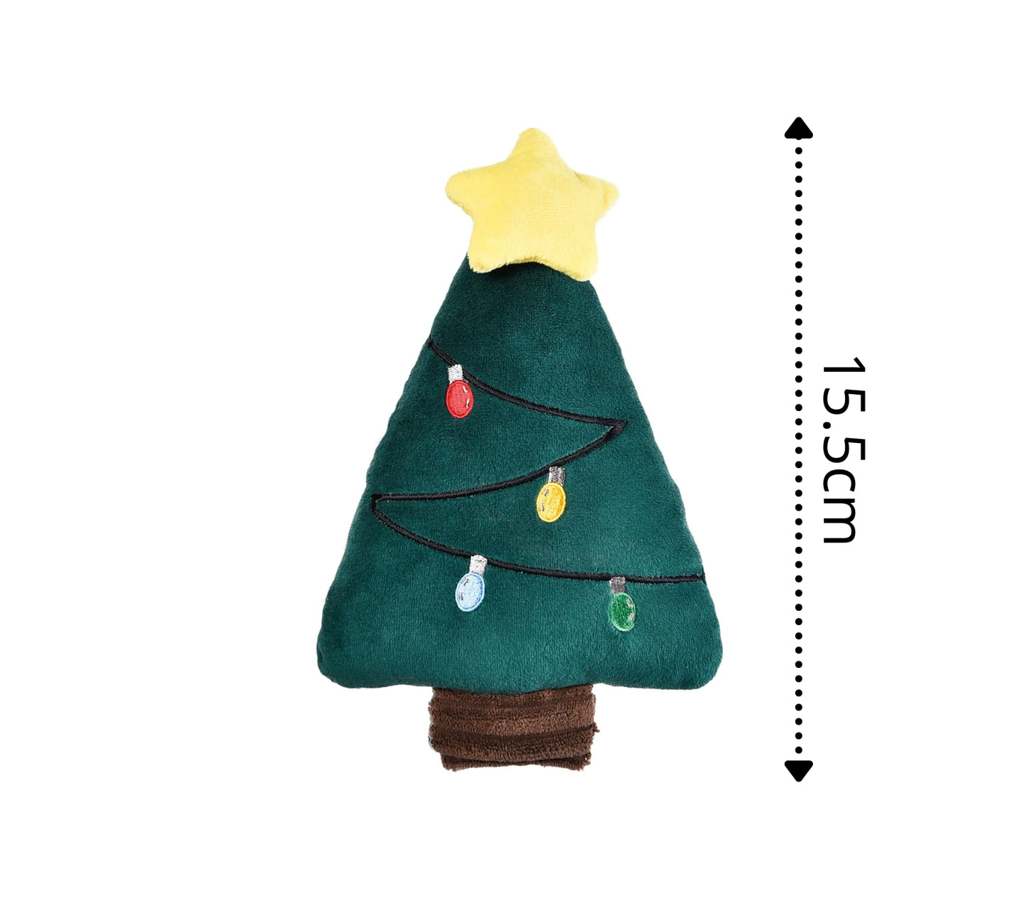 Árbol de Navidad de felpa suave