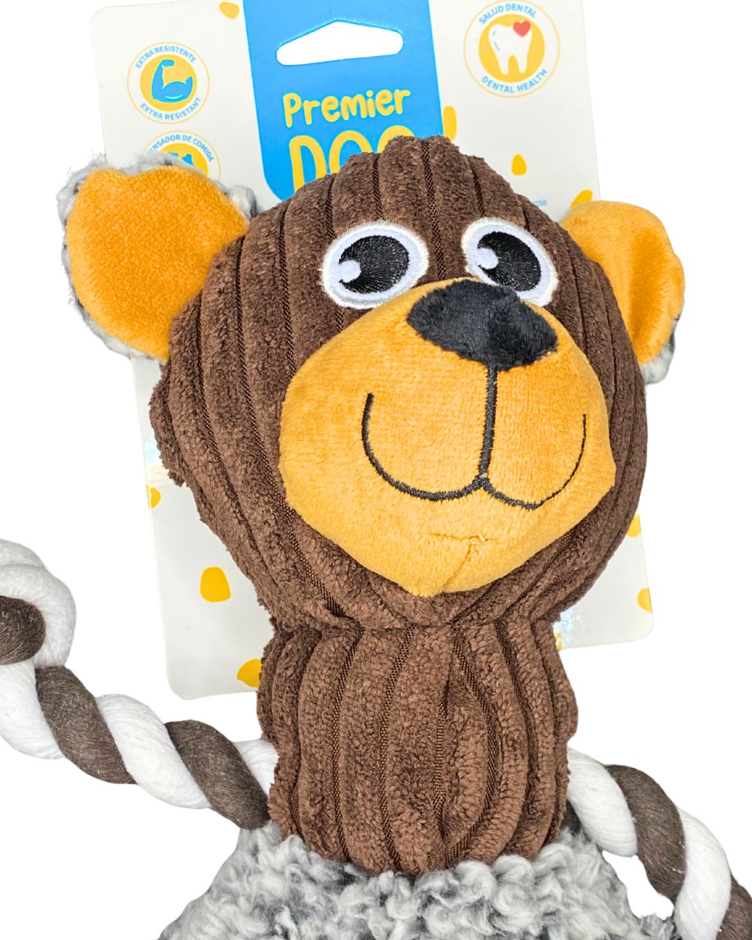 2 in 1 Dog Toy! Toy + Treat Hider. Animal Bear Premier Dog