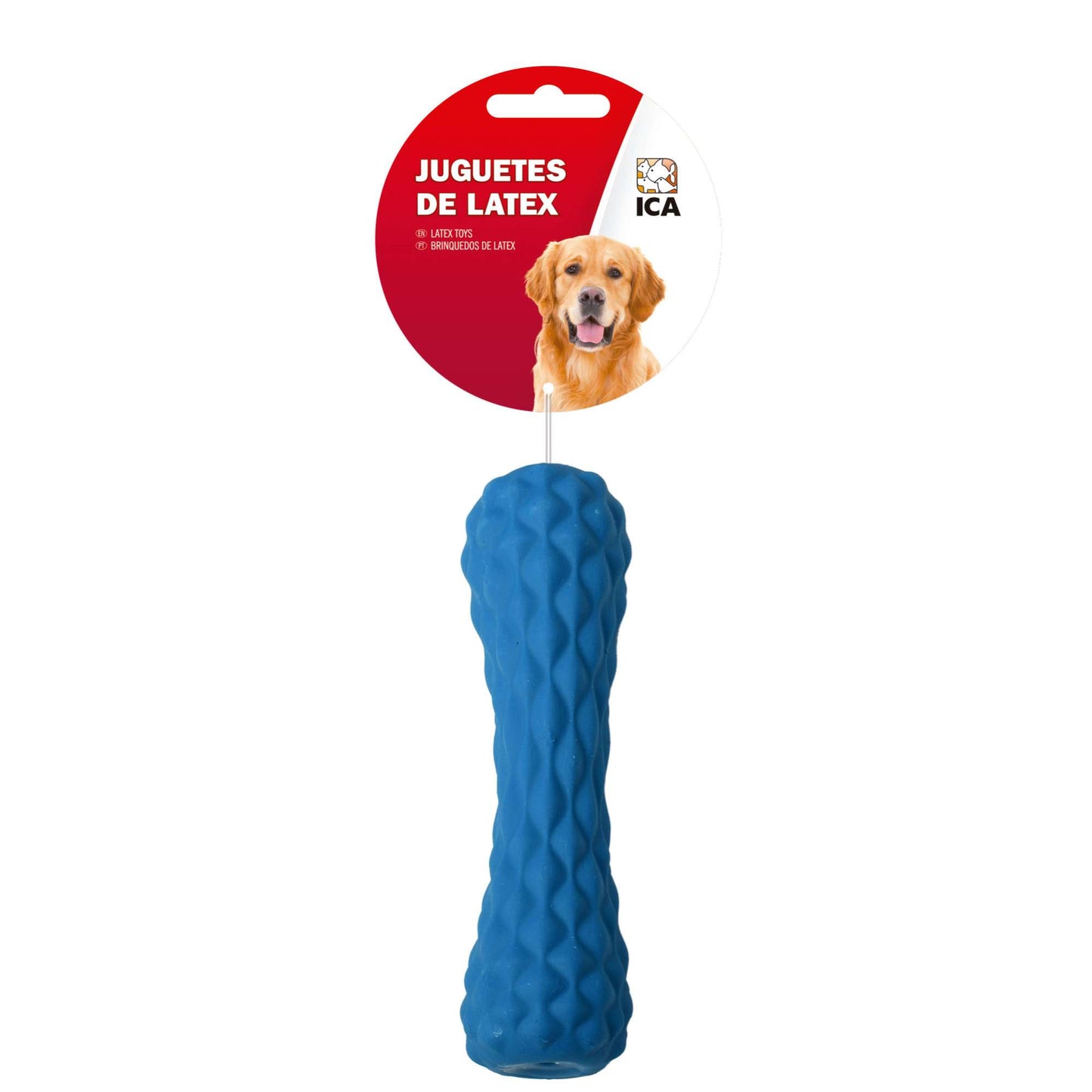 Latex dog toy. The squeaky sound will delight your dog!