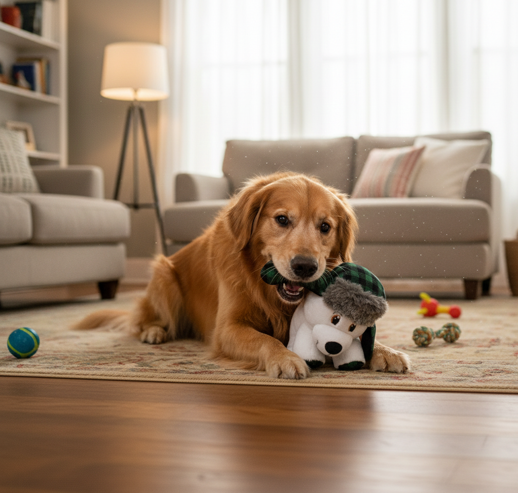 Polar Bear - Mr. Bear with earflap winter hat
