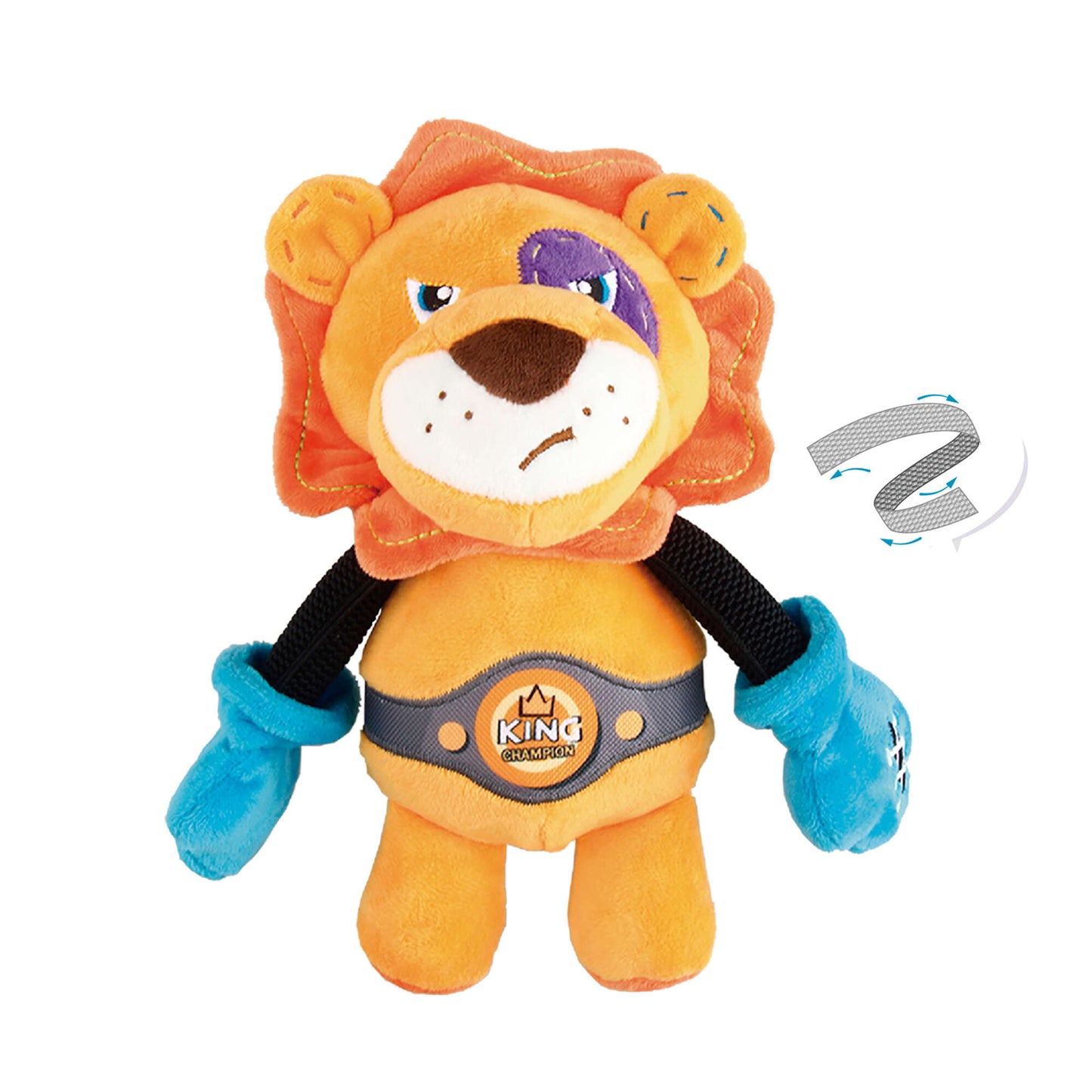 GiGwi KingBoxer León ¡ Estira los brazos con fuerza!