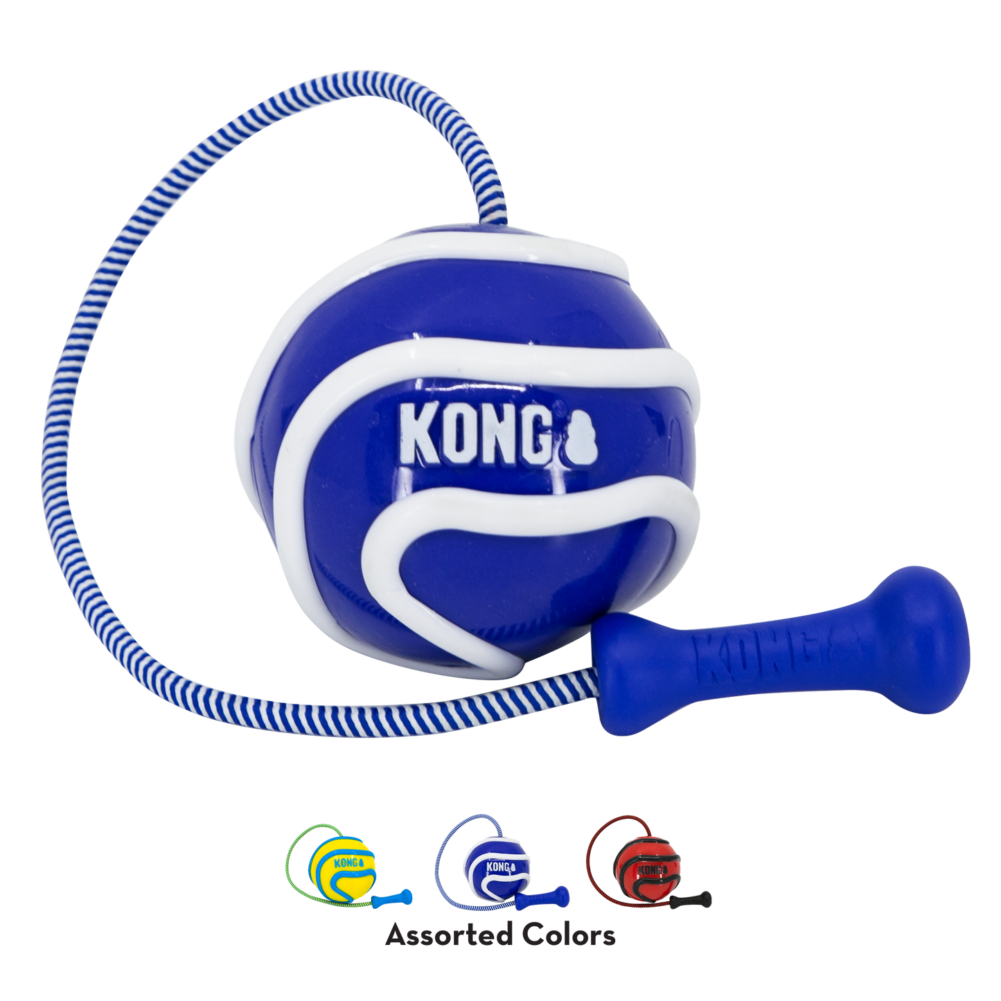 KONG Pelota Motivadora para lanzamiento. Fácil de lanzar, llega más lejos.