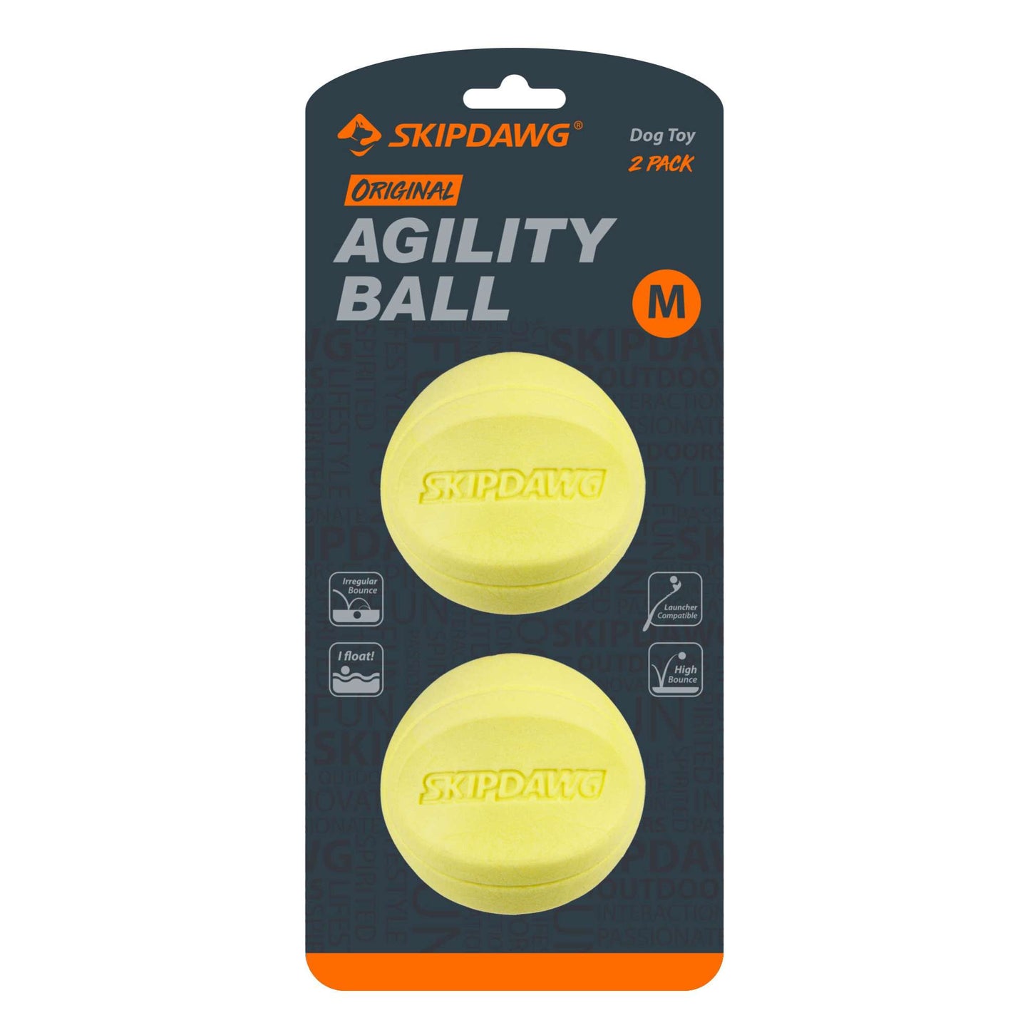 Pelota Agility Garantía de Calidad ultra resistente y segura con TPR pack 2 unid.