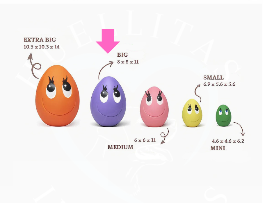 Latex Eggs /// Size BIG /// HEIGHT 15 CM - 4th Size 5 larger.