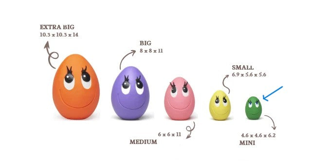 LANCO Latex Egg. Earmuffs. Quality and durability.