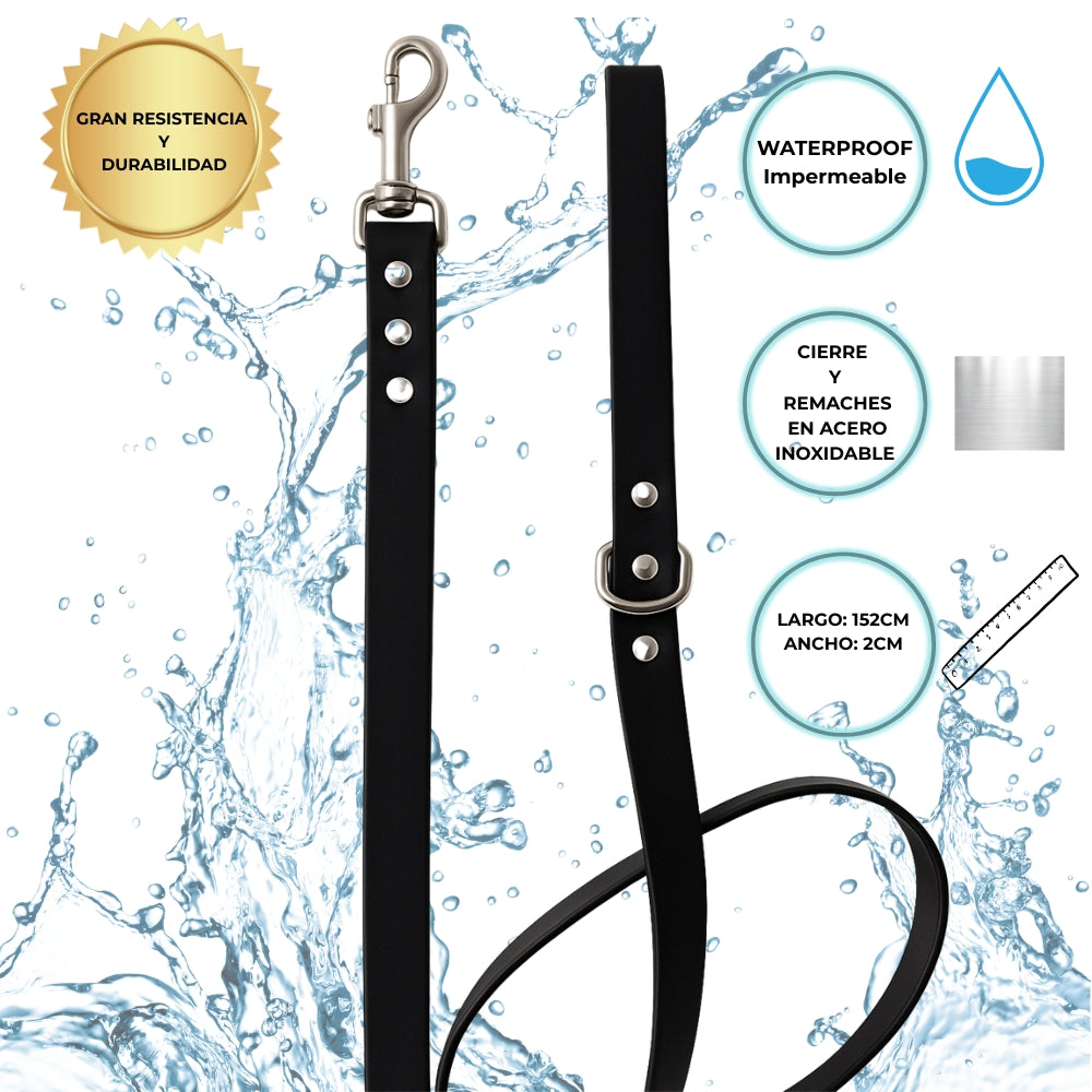 Correa Waterproof High Resistant Negra ¡ Edición Limitada!