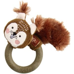 Ardillita CATCH & STRATCH para gatos con Silvervine