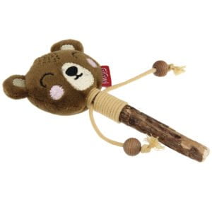 Cat toy. Eco line bear cat toy with silvervine by GiGWI – CATCH & SCRATCH with silvervine GiGwi