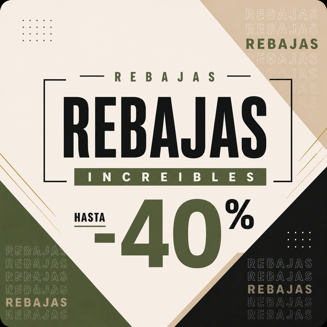 Rebajas - 40% DTO
