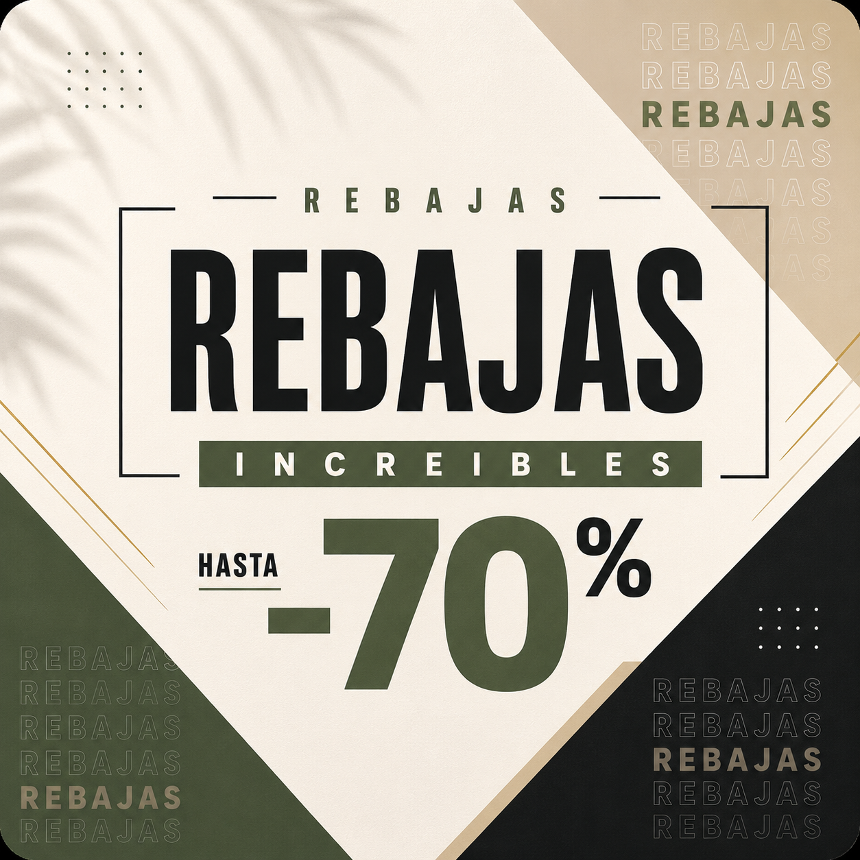 REBAJAS -70% DTO