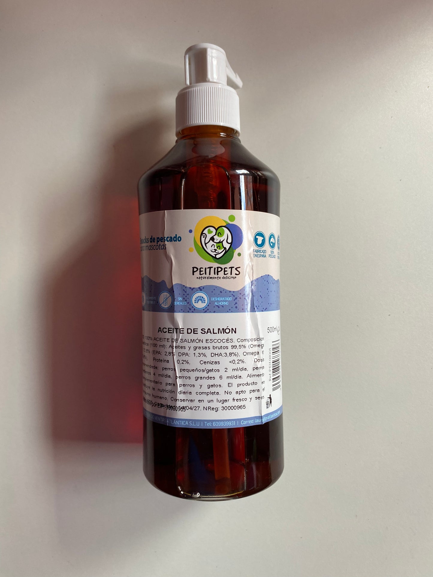 ACEITE DE SALMÓN 500ML