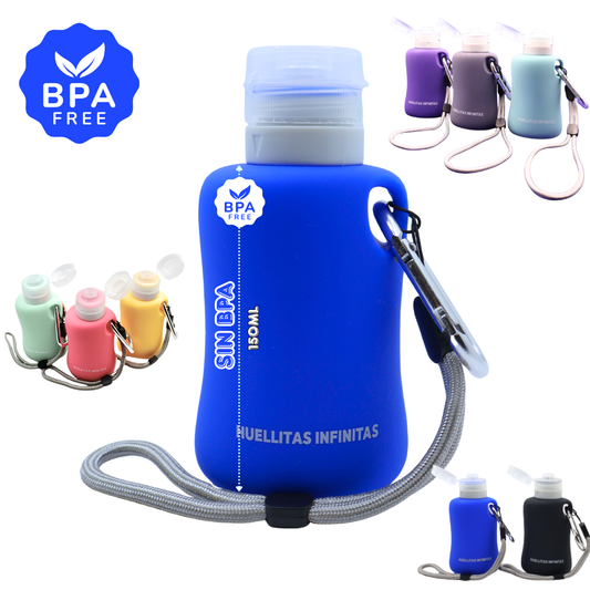 Purple pee clean bottle