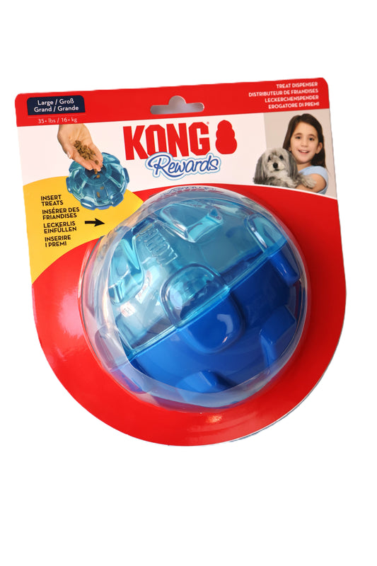 KONG Rewards Ball Large Consigue premios que rebota.