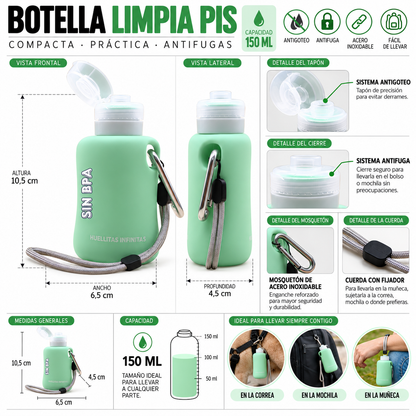 Botella Limpia Pipís Perros - Verde