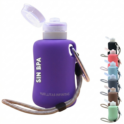 Botella limpia pipis perros Morado