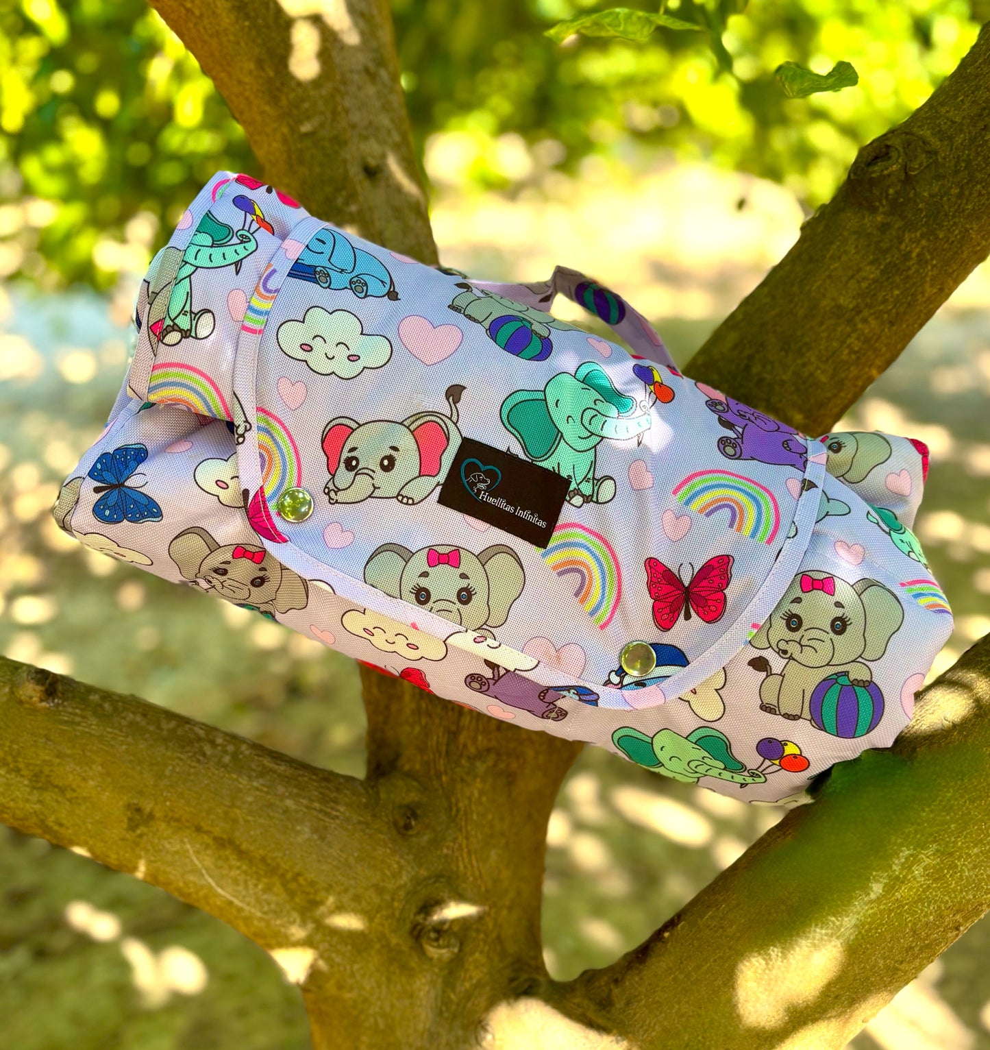 Cama Enrollable Diseño FUNNY ELEPHANTS ¡Nuevo Diseño!