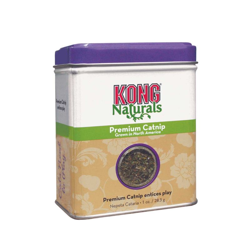 ¡Nuevo! KONG Catnip- Hierba Gatera Fresca Premium para Gatos