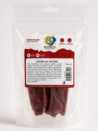 CECINA DE VACUNO para Perros 100 g