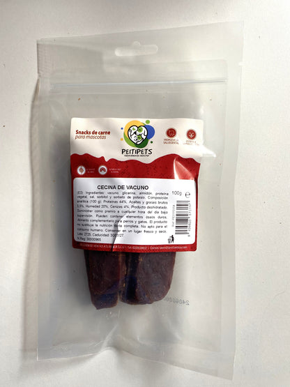 CECINA DE VACUNO para Perros 100 g