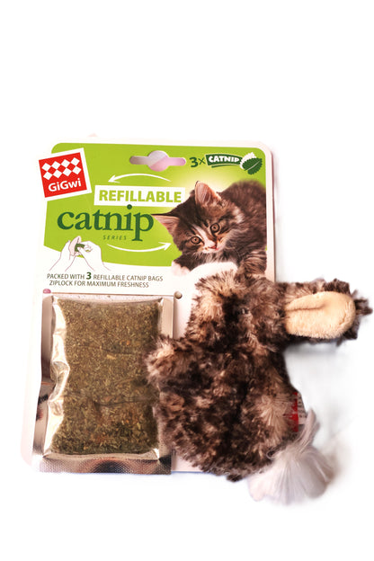 Catnip Stuffed Rabbit