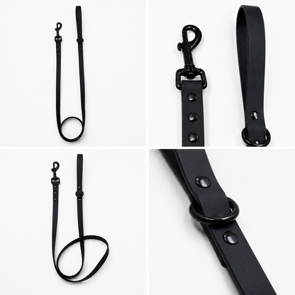 Correa Waterproof High Resistant Negra con Cierre Medio.Limited Edition Closed