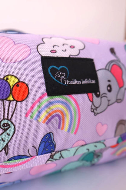 Cama Anti-arañazos + Waterproof Enrollable Colección Funny Elephants