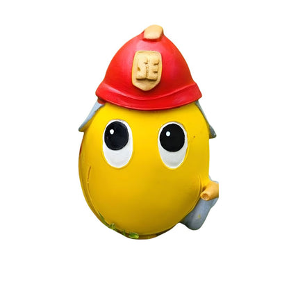 Juguete HUEVO BOMBERO de LANCO. Edición BOMBERO