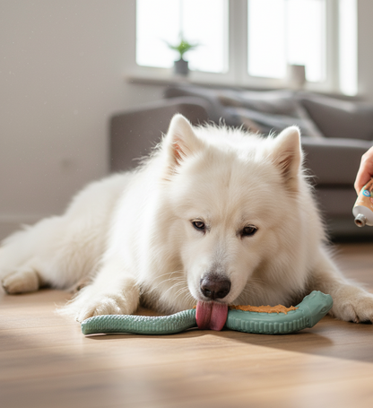 Juguete Serpiente para lamer ¡Fuera Estrés! Con TPR Reforzado 42cm