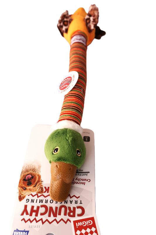 Long Neck Duck Dog Toy