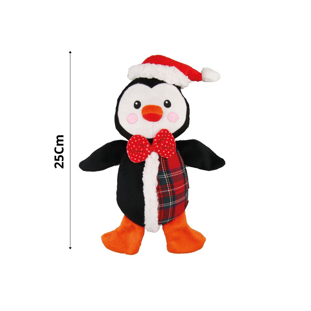 Pingüino de Peluche para Navidad