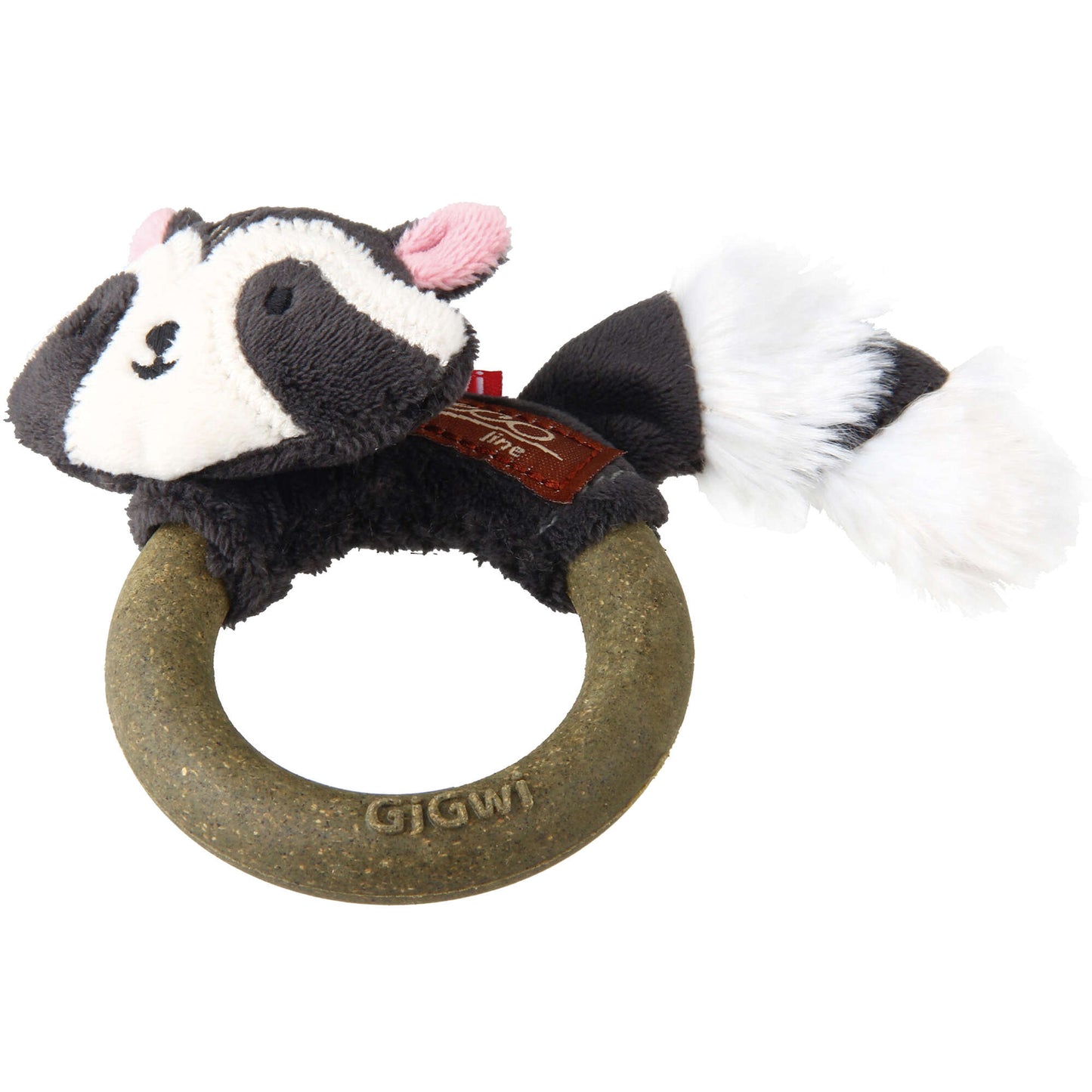 Juguete para gatos ecológico. Nuestro amigo Mapache con silvervine ¡Le encantará!