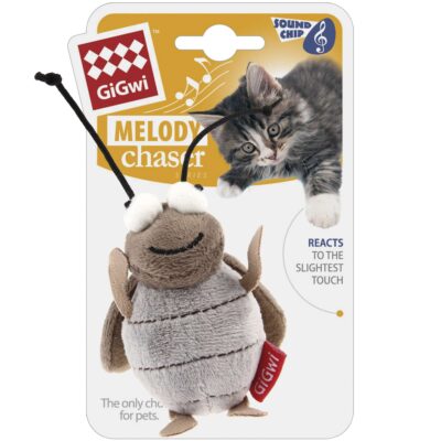 Juguete para Gatos con Sonido realista.  ¡Sonido 100% Real! Grillo Melody Chaser