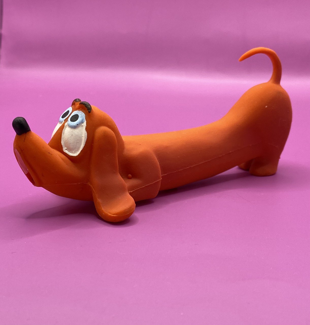 Latex Dachshund Toy. Quality and durability.