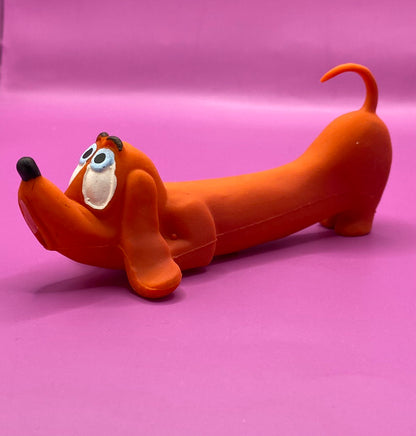 Latex Dachshund Toy. Quality and durability.