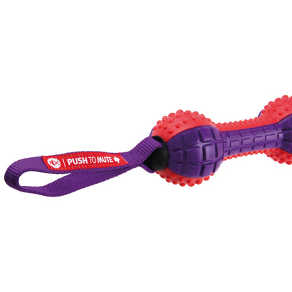 Juguete forma hueso para perros OFICIAL ultra-resistente.. Preparado para el juego extremo. GRAN REFUERZO TPR 4.5/5 de alta calidad.