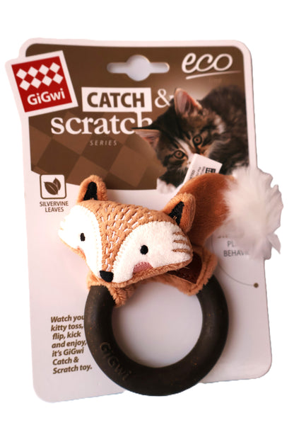 Fox Toy Hoop with Silvervine