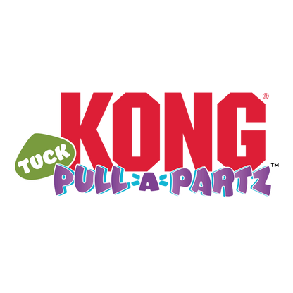 KONG PULL-A-PARTZ™ TUCK Ardilla y Bolsita 2 juguetes en 1