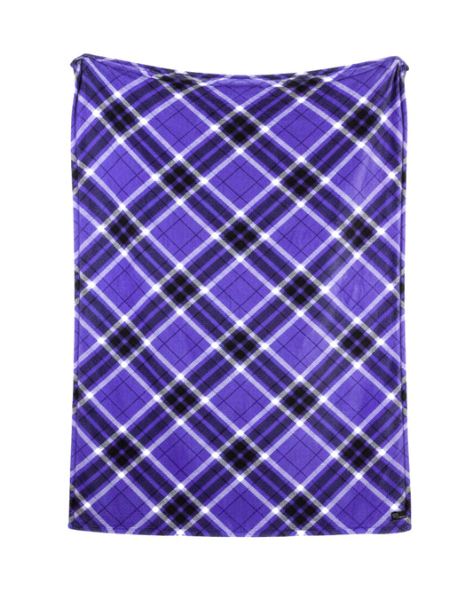 ¡Nueva! Manta Lavanda . Abrigaros al calor del diseño Tartán en Color Lavanda.