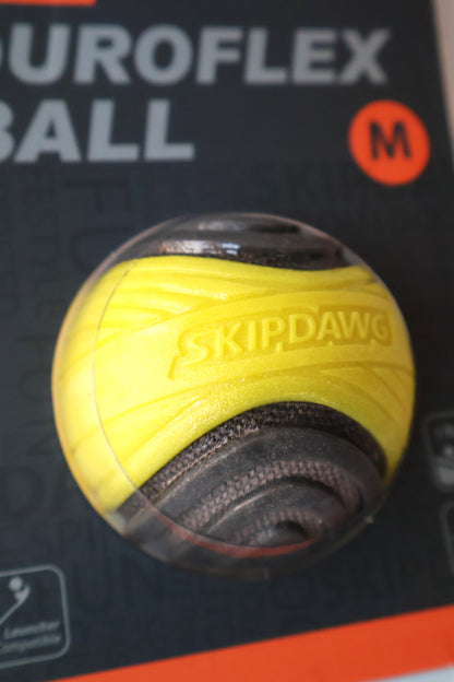 Pelota Skipdawg DuroFlex Comportamiento PERFECTO. Máxima Fiabilidad y Resitencia MEJOR refuerzo en TPR 5*