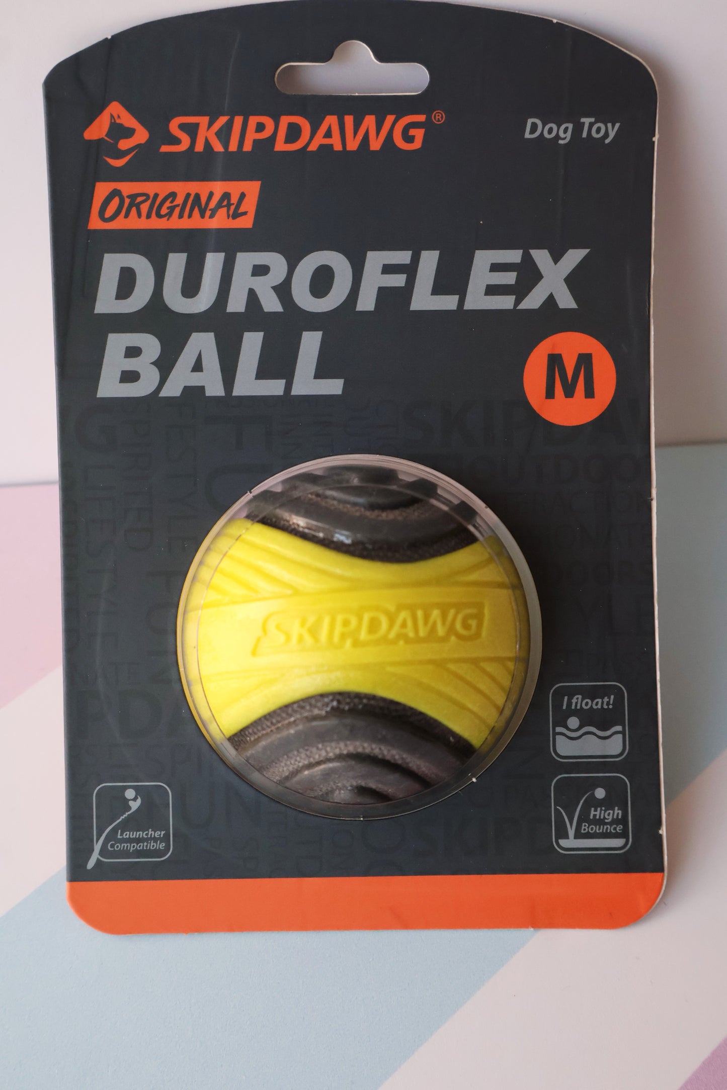 Pelota Skipdawg DuroFlex Comportamiento PERFECTO. Máxima Fiabilidad y Resitencia MEJOR refuerzo en TPR 5*