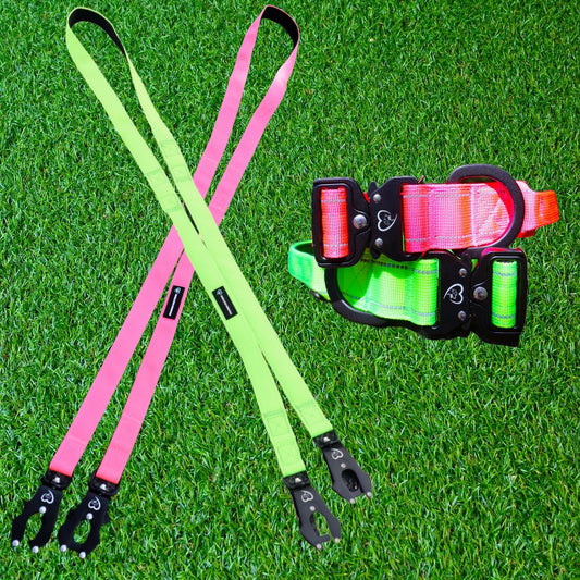 Pack Collar Táctico+Correa Táctica Multiposición