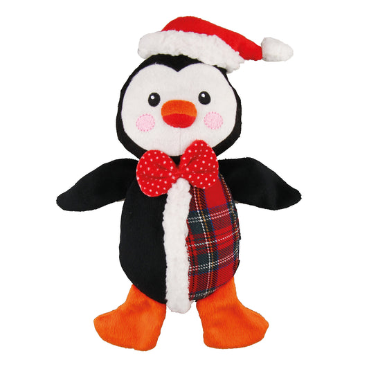 Pinguino de Peluche para Navidad
